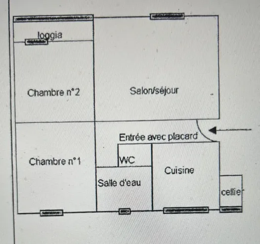 APPT T 3 Centre Ville PERPIGNAN 66