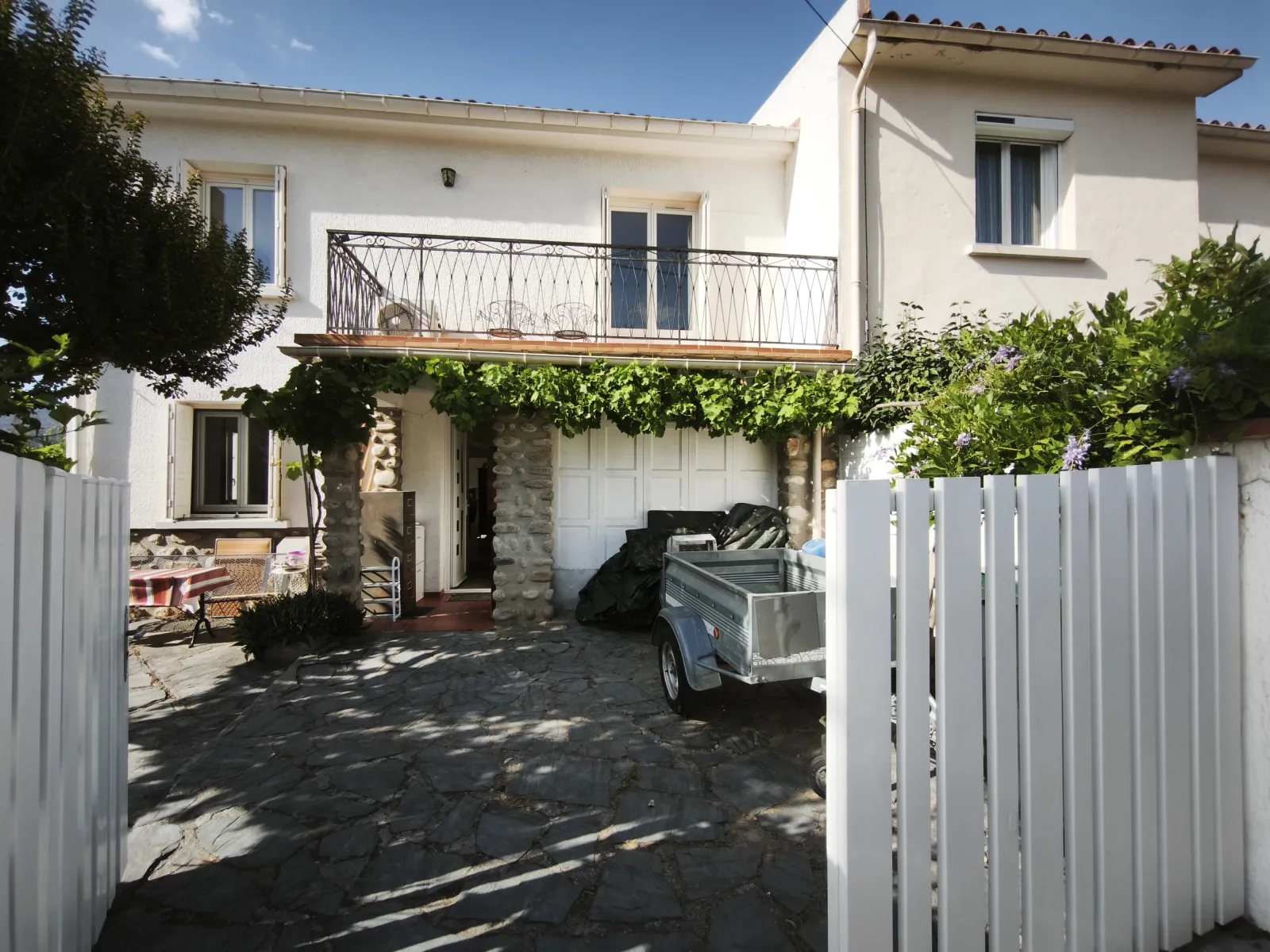 Corneilla-de-Conflent – Maison 3 faces rénovée de 115 m² avec jardin, 4 chambres, garage et vue imprenable sur le Canigou- Quartier calme & familial